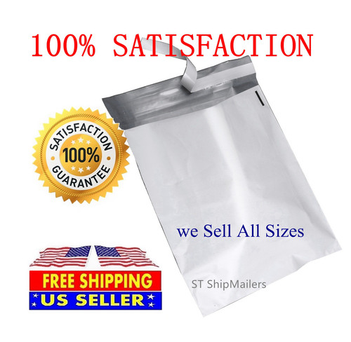 White poly mailer - poly, sealing